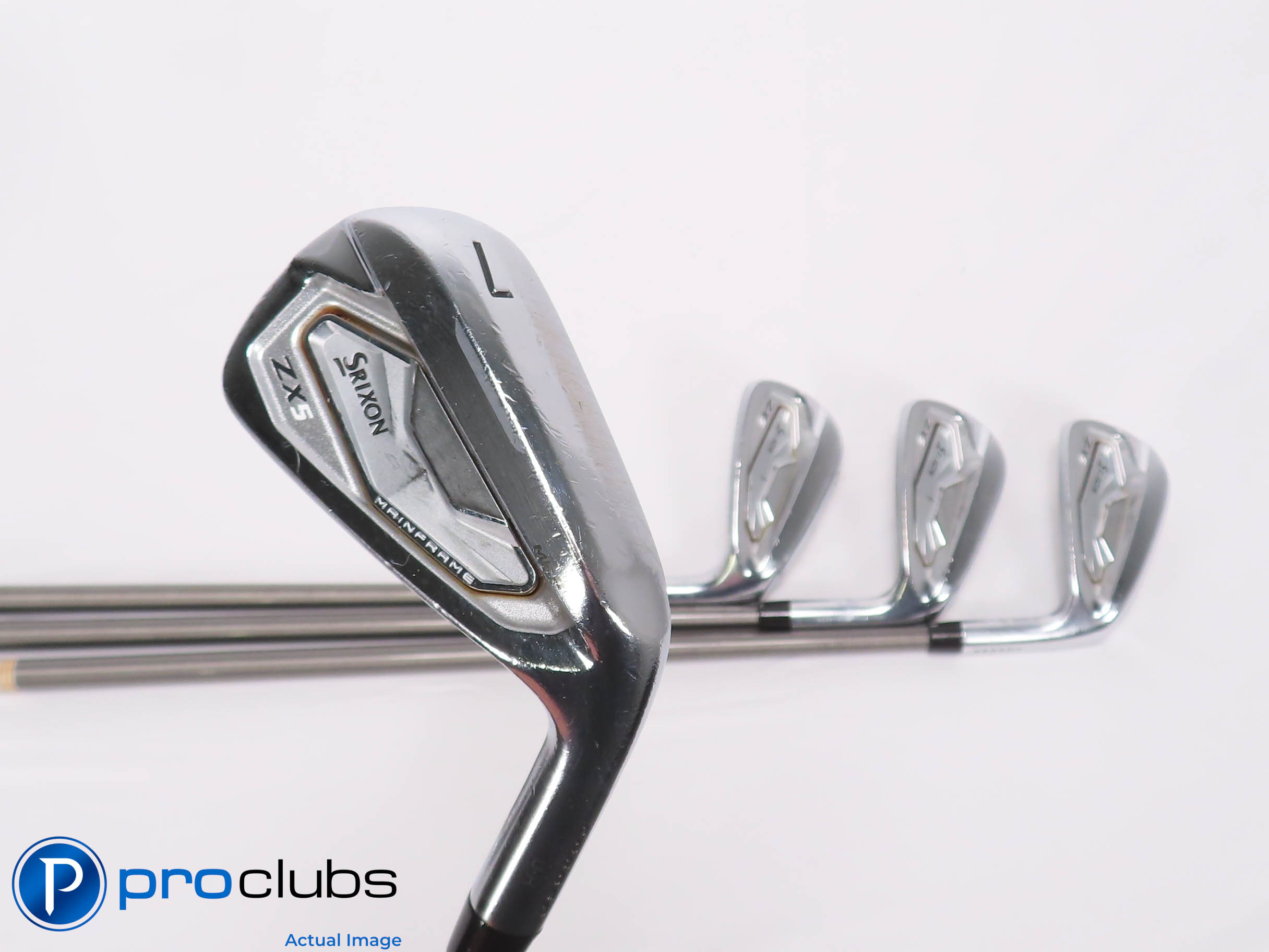 Srixon ZX5 MK II 7-PW IRON SET - Steelfiber 115 Stiff Flex